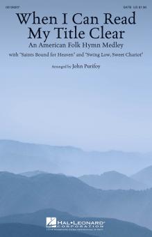 When I Can Read My Title Clear Standard