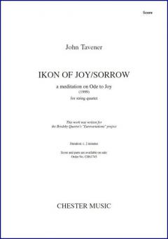 Ikon of Joy/Sorrow (a Meditation on Ode to Joy) 
