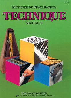 Méthode de Piano Bastien: Technique, Niveau 3 