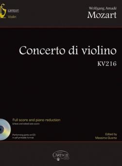 Concerto di Violino in G KV216 