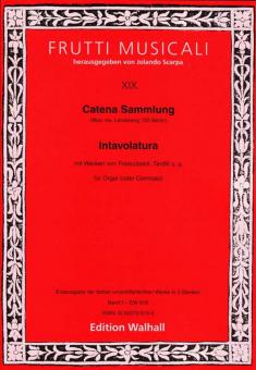 Catena Sammlung: Intavolatura 1 