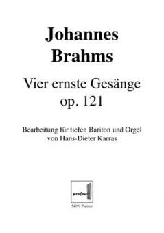 Vier ernste Gesänge op. 121 Download