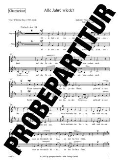 Alle Jahre wieder Standard