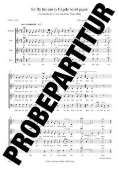 En hy het aan sy engele B-Dur Download