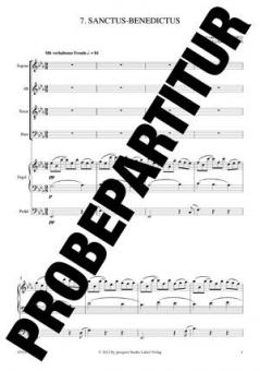 Sanctus-Benedictus aus der Messe St. Ludger Download
