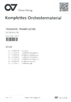 Trauer-Actus 'Ach, wie nichtig, ach wie flüchtig' 