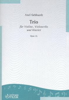 Trio für Violine, Violoncello und Klavier op. 45 