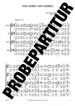Das Gebet des Herrn Standard