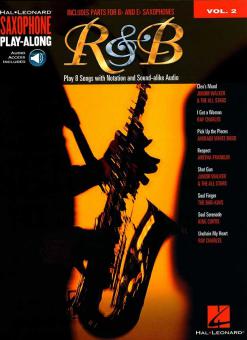 Saxophone Play-Along Vol. 2: R&B 