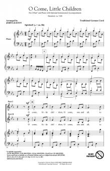 O Come, Little Children Standard