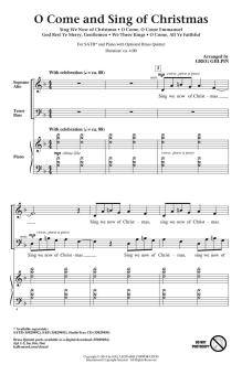 O Come And Sing Of Christmas 