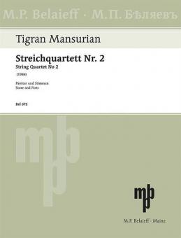 Streichquartett Nr. 2 Standard
