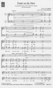 Dank sei dir Herr 