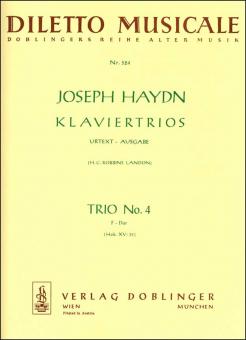 Klaviertrio Nr. 4 F-Dur Hob. XV:39 
