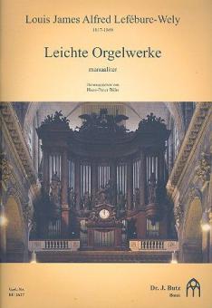 Leichte Orgelwerke - manualiter 