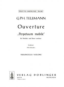 Ouverture Perpetuum mobile D-Dur (Erstdruck) 