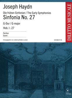 Sinfonia Nr. 27 G-Dur Hob. I:27 