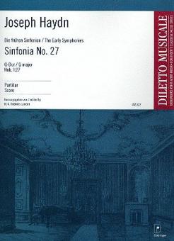 Sinfonia Nr. 27 G-Dur Hob. I:27 
