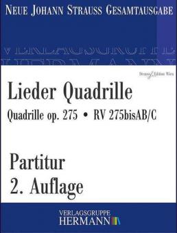 Lieder Quadrille op. 275 RV 275bisAB/C 