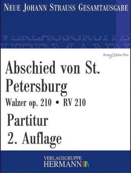 Abschied von St. Petersburg op. 210 RV 210 