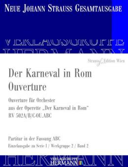 Der Karneval in Rom - Ouverture RV 502A/B/C-OU.ABC 