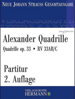 Alexander Quadrille op. 33 RV 33AB/C 
