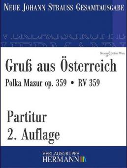 Gruß aus Österreich op. 359 RV 359 