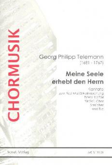 Meine Seele erhebt den Herrn TVWV 1:1754 