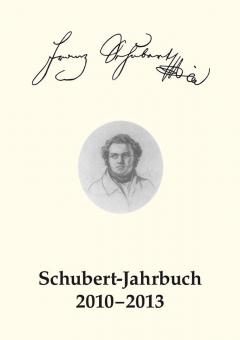 Schubert-Jahrbuch 2010-2013, 1 
