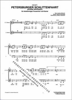 Petersburger Schlittenfahrt 