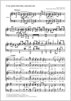 I was glad when they said unto me Standard