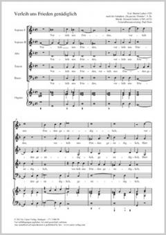 Verleih uns Frieden gnädiglich Standard