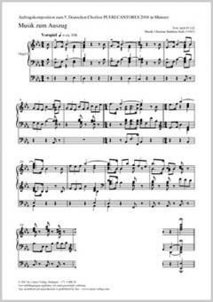 Musik zum Auszug Standard