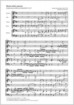 Dona nobis pacem BWV 232, 26 Standard