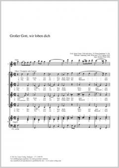 Großer Gott, wir loben dich Standard
