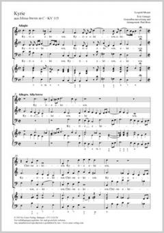 Kyrie in C KV 115 