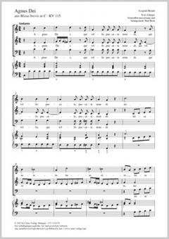 Agnus Dei KV 115 