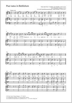 Puer natus in Bethlehem Standard