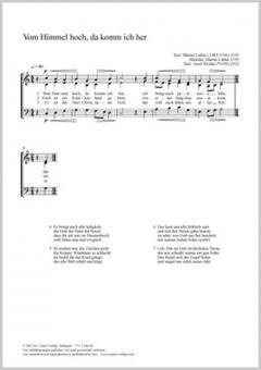 Vom Himmel hoch, da komm ich her Standard