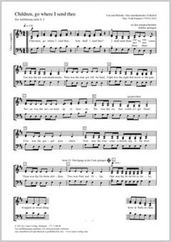 Children, go where I send thee Standard