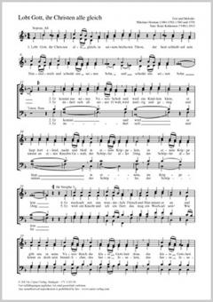 Lobt Gott, ihr Christen alle gleich Standard