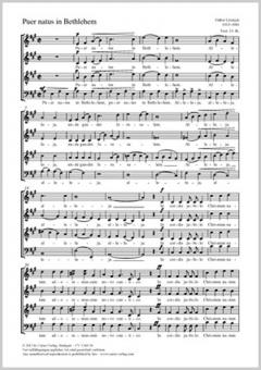 Puer natus in Bethlehem Standard