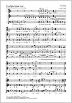 Tenebrae factae sunt Standard