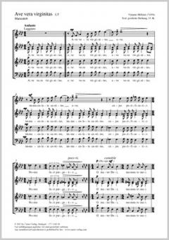 Ave vera virginitas Standard