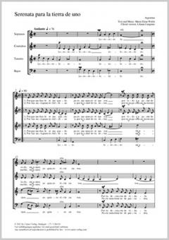 Serenata para la tierra de uno 