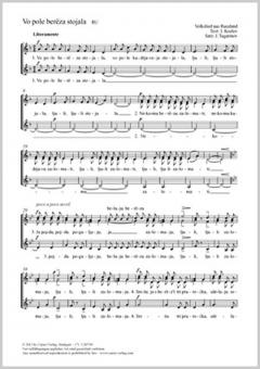 Vo pole bereza stojala Standard