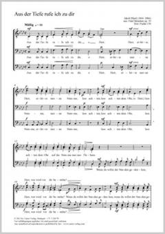 Aus der Tiefe rufe ich zu dir Standard
