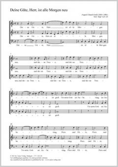 Deine Güte, Herr, ist alle Morgen neu Standard