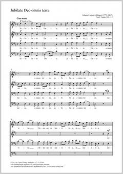 Jubilate Deo omnis terra Standard