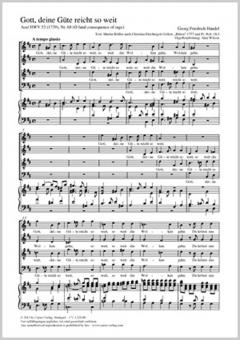 Gott, deine Güte reicht so weit Standard